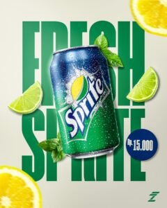 product poster design sprite